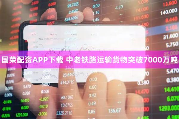 国荣配资APP下载 中老铁路运输货物突破7000万吨