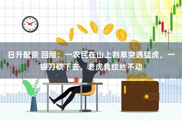 日升配资 回顾：一农民在山上割草突遇猛虎，一镰刀砍下去，老虎竟纹丝不动