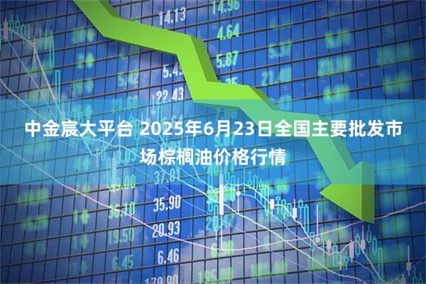 中金宸大平台 2025年6月23日全国主要批发市场棕榈油价格行情